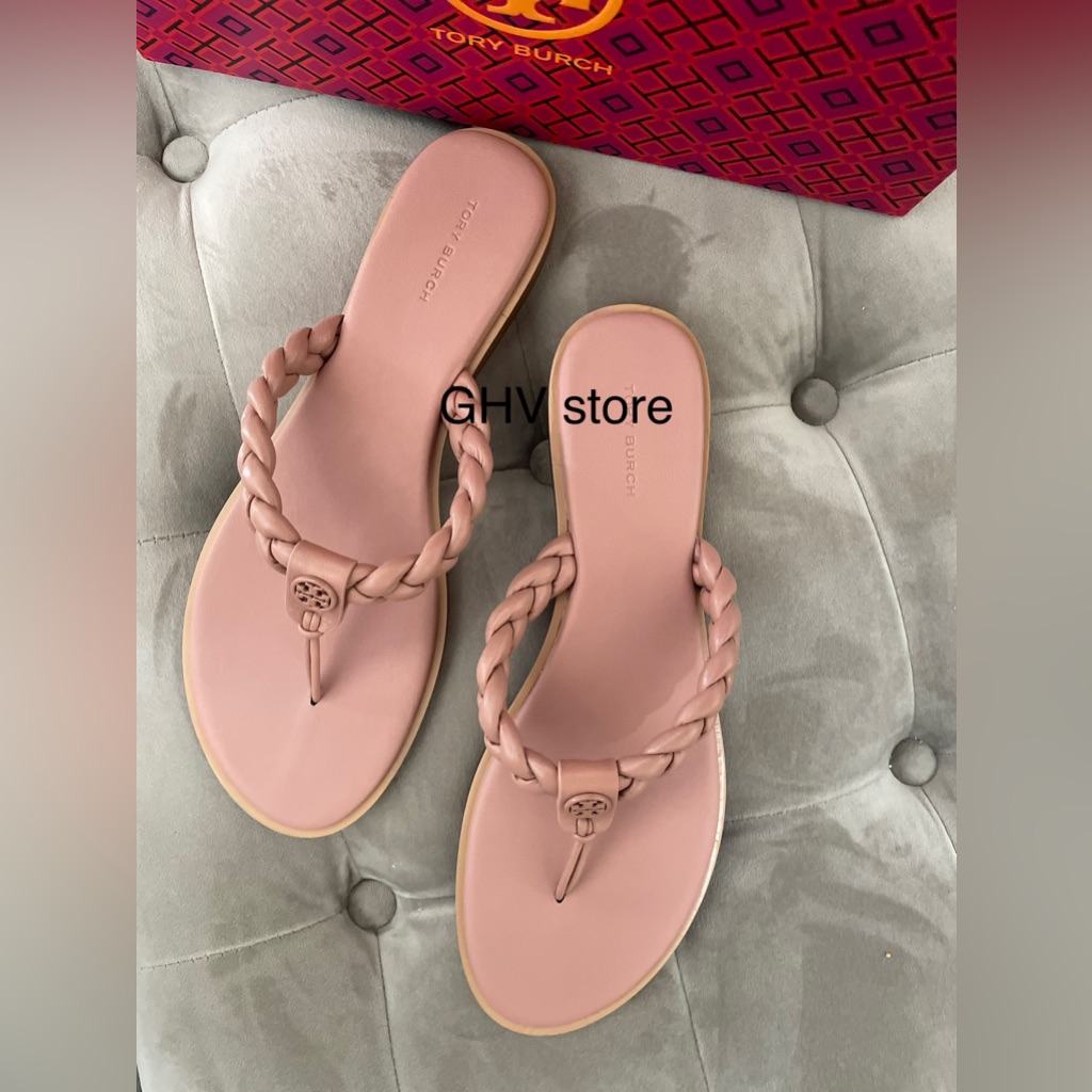 Tory Burch Braided Benton Thong Sandal